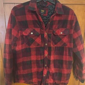 Lee Red and Black Checkered Shirt